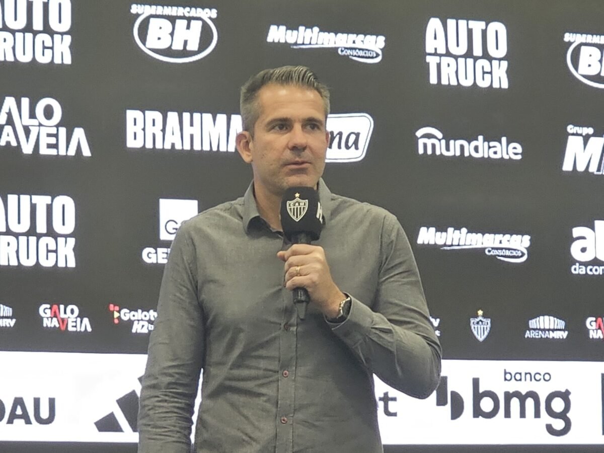 Victor Bagy, diretor de futebol do Atlético (foto: Samuel Resende/No Ataque)