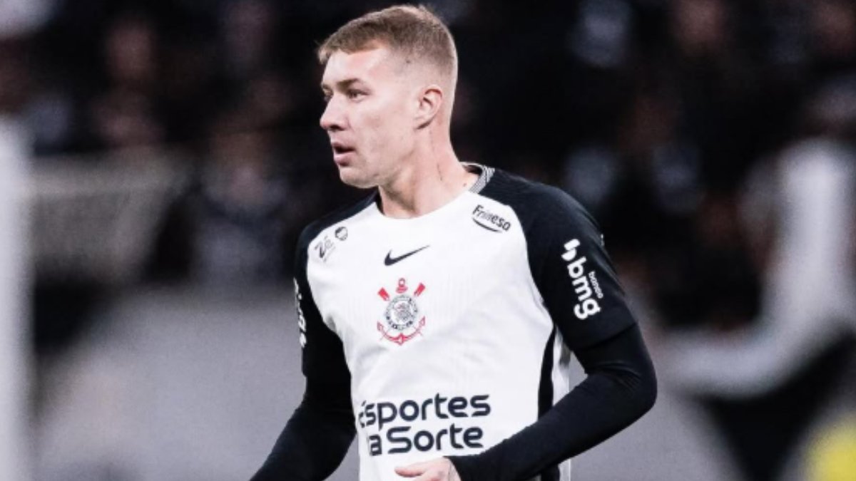 Charles jogador do Corinthians durante partida (foto: Divulgação/Charles)