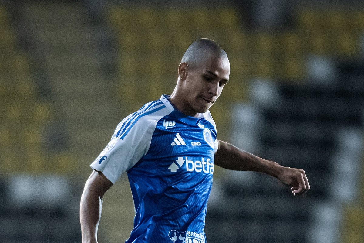 Murilo Rhikman, jogador do Cruzeiro - (foto: Gustavo Aleixo/Cruzeiro)