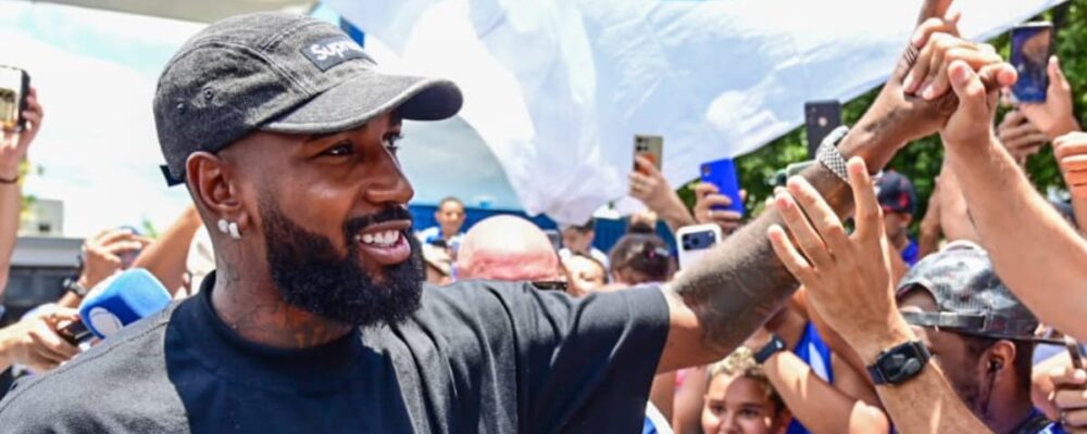 A declaração de Gerson, reforço do Cruzeiro, ao chegar à Toca da Raposa