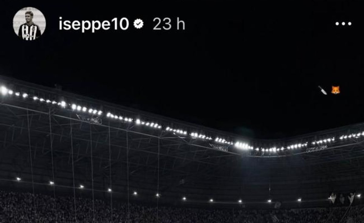 Mateus Iseppe foi um dos que usaram o Instagram para provocar o Cruzeiro depois de vitória do Atlético em clássico (foto: Reprodução/Instagram)