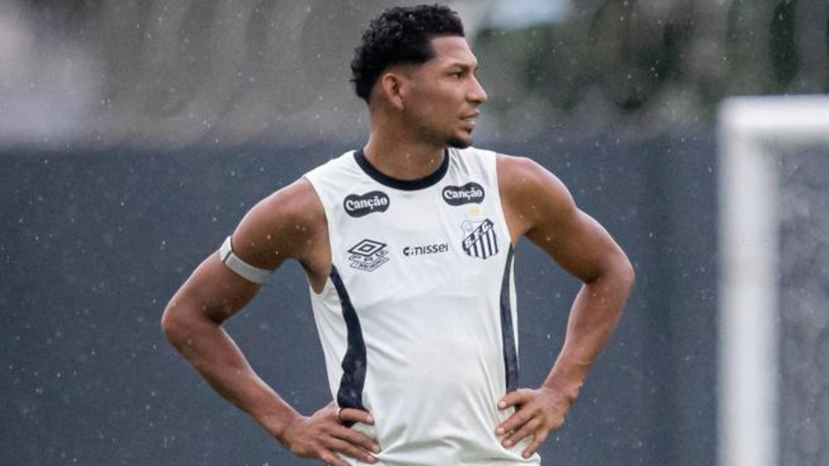 Rony, atacante do Santos (foto: Divulgação Twitter do Santos)