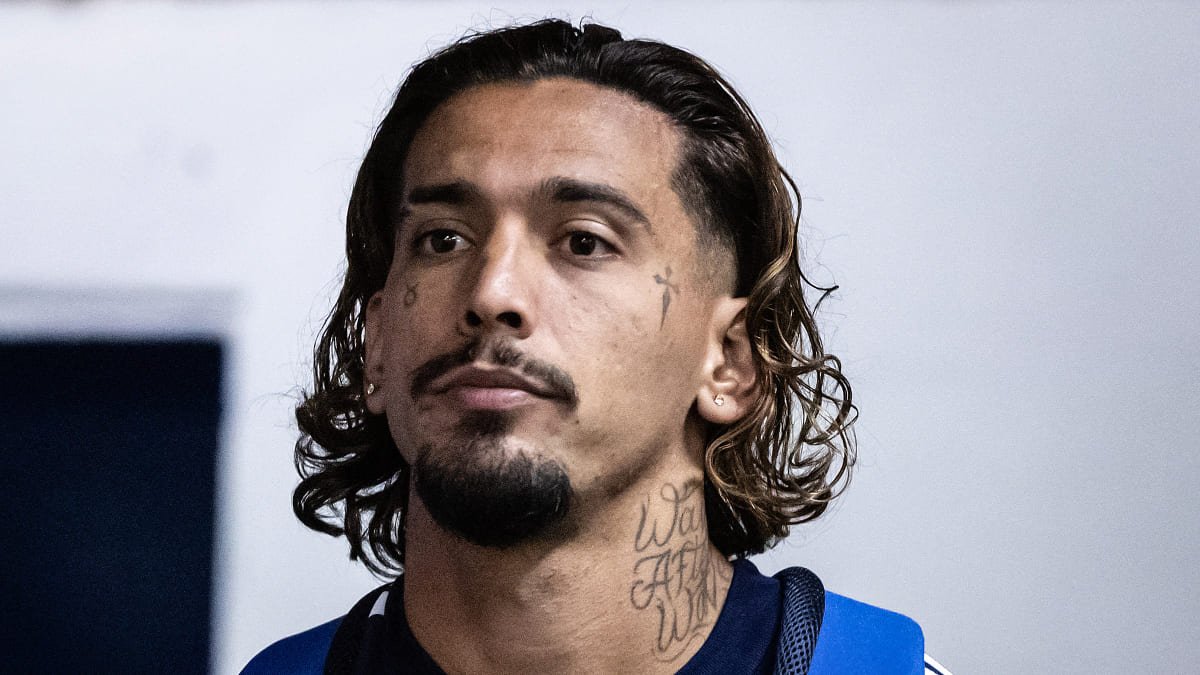 Chico da Costa, atacante, assinou com o Cruzeiro até o fim de 2027 (foto: Gustavo Aleixo/Cruzeiro)