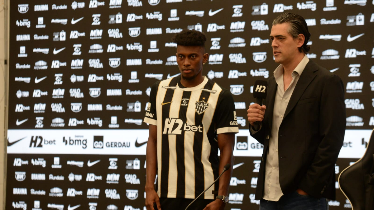 Cassierra, reforço do Atlético (foto: Túlio Santos/EM DA Press)