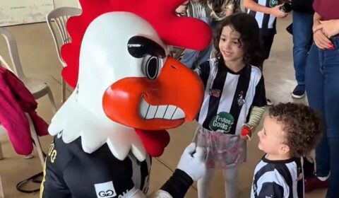 Atlético: Instituto Galo promove ações em hospitais, creches e asilos de Pouso Alegre