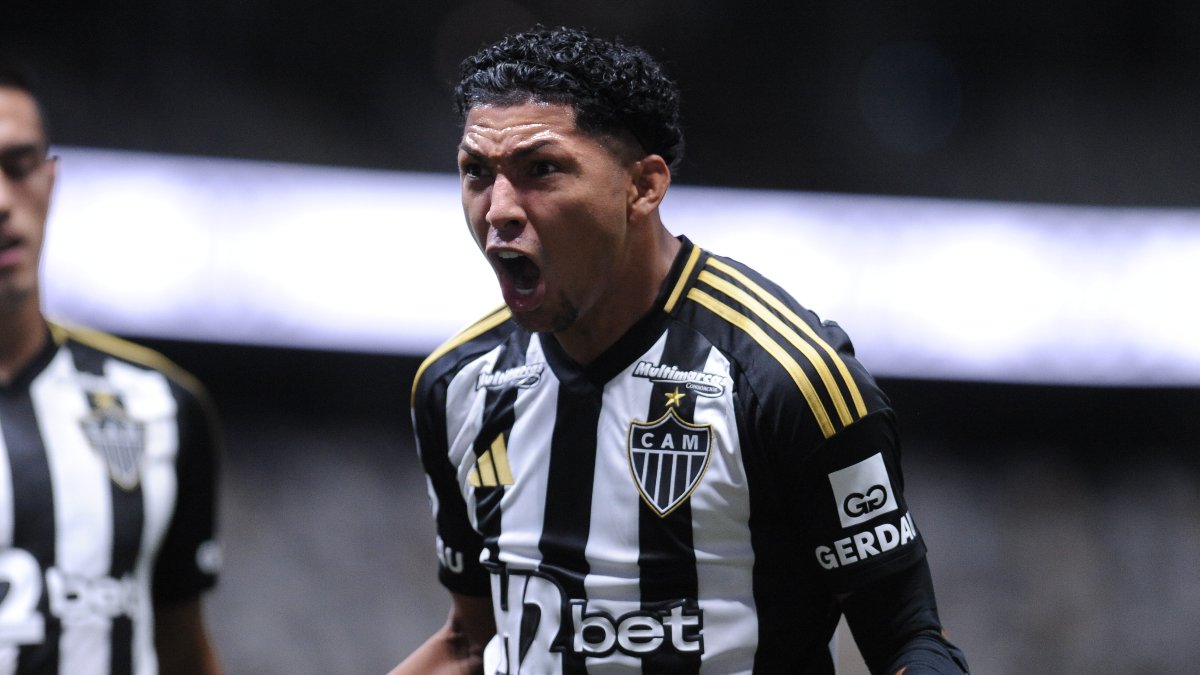 Rony, atacante do Atlético (foto: Alexandre Guzanshe/EM/D.A. Press)