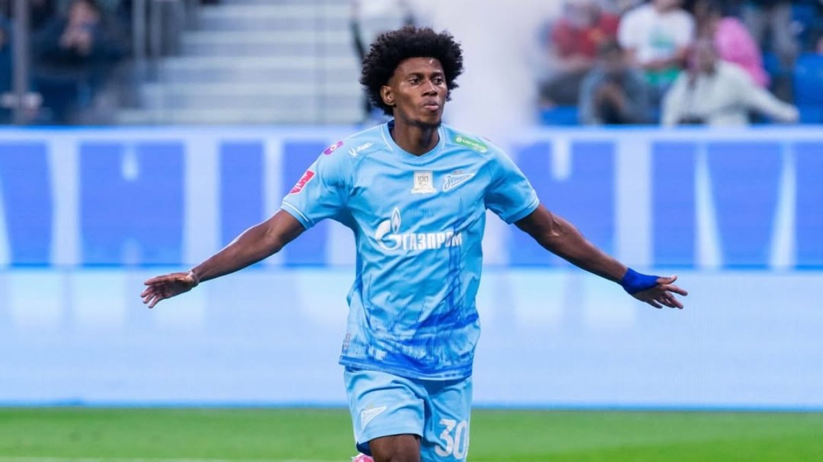 Mateo Cassierra, centroavante do Zenit (foto: Reprodução Instagram de Cassierra)