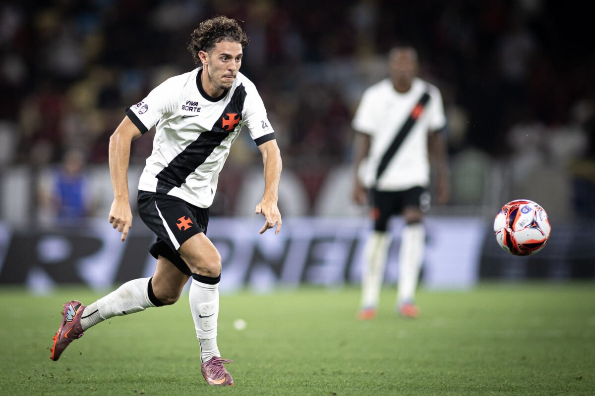 Nuno Moreira, atacante do Vasco (foto: Matheus Lima/Vasco)