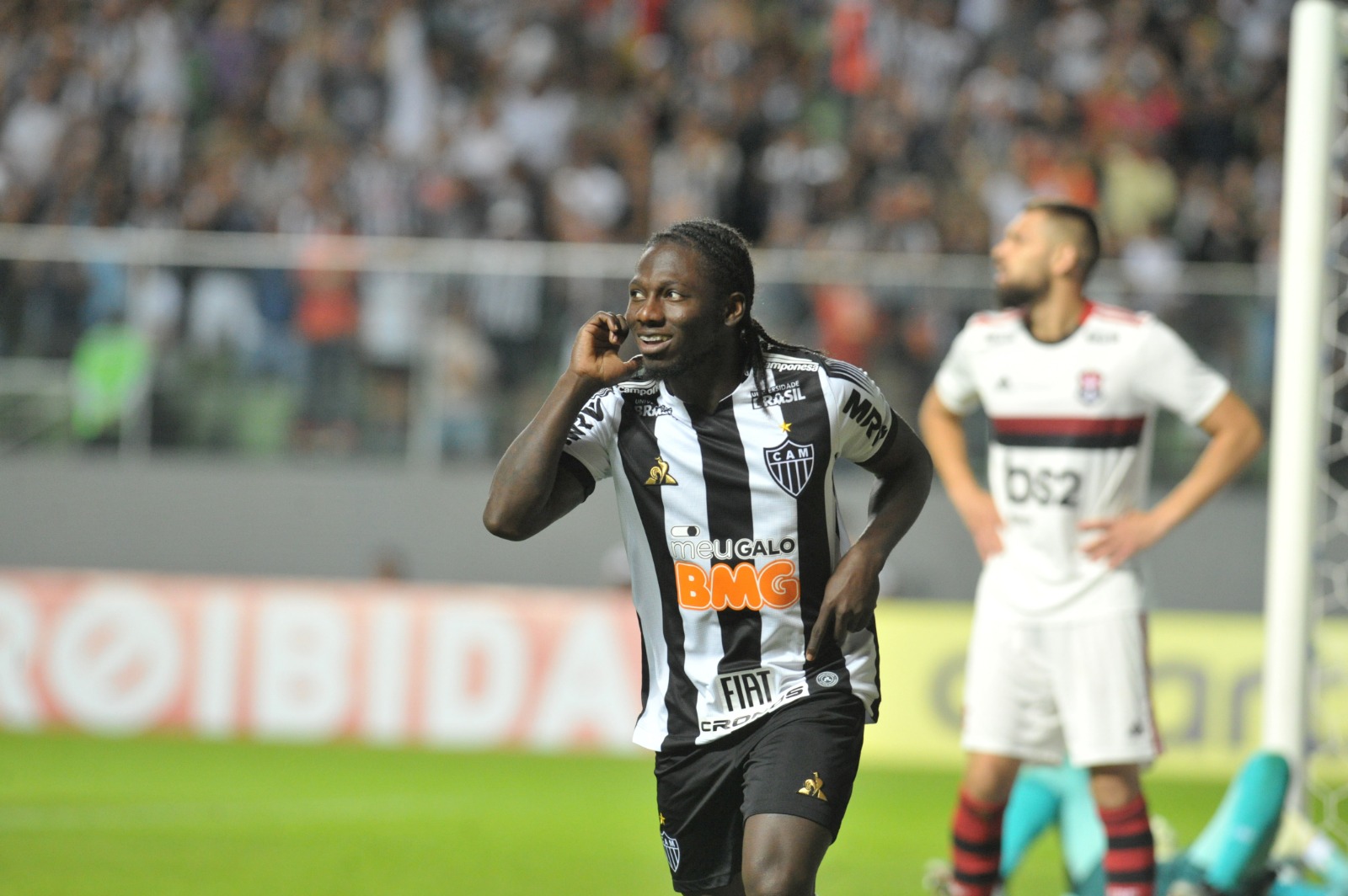 Yimmi Chará, colombiano que defendeu o Atlético em 2018 e 2019 - (foto: Juarez Rodrigues/EM/D.A Press)