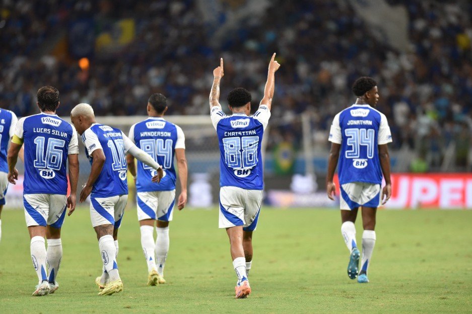 Christian, meia do Cruzeiro (foto: Ramon Lisba/EM/D.A Press)