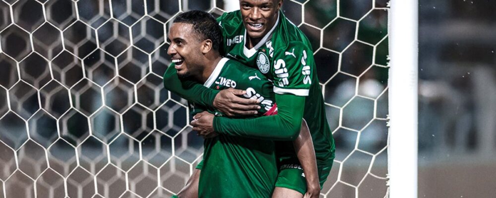 Com sete gols de dupla, Palmeiras faz 9 a 0 na Copinha