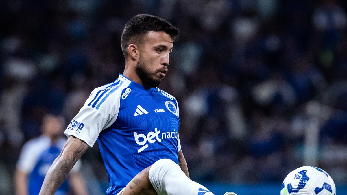 Matheus Henrique, volante do Cruzeiro (foto: Gustavo Aleixo/Cruzeiro)