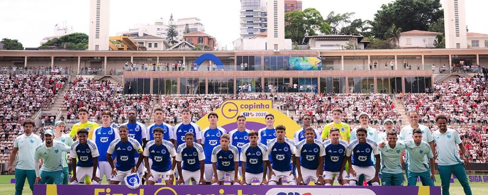 Cruzeiro se junta a Palmeiras e mais três clubes no ranking de títulos da Copinha