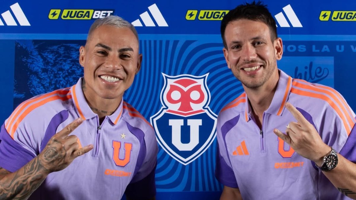 Vargas foi anunciado pela LaU (foto: Divulgação/Universidad de Chile)