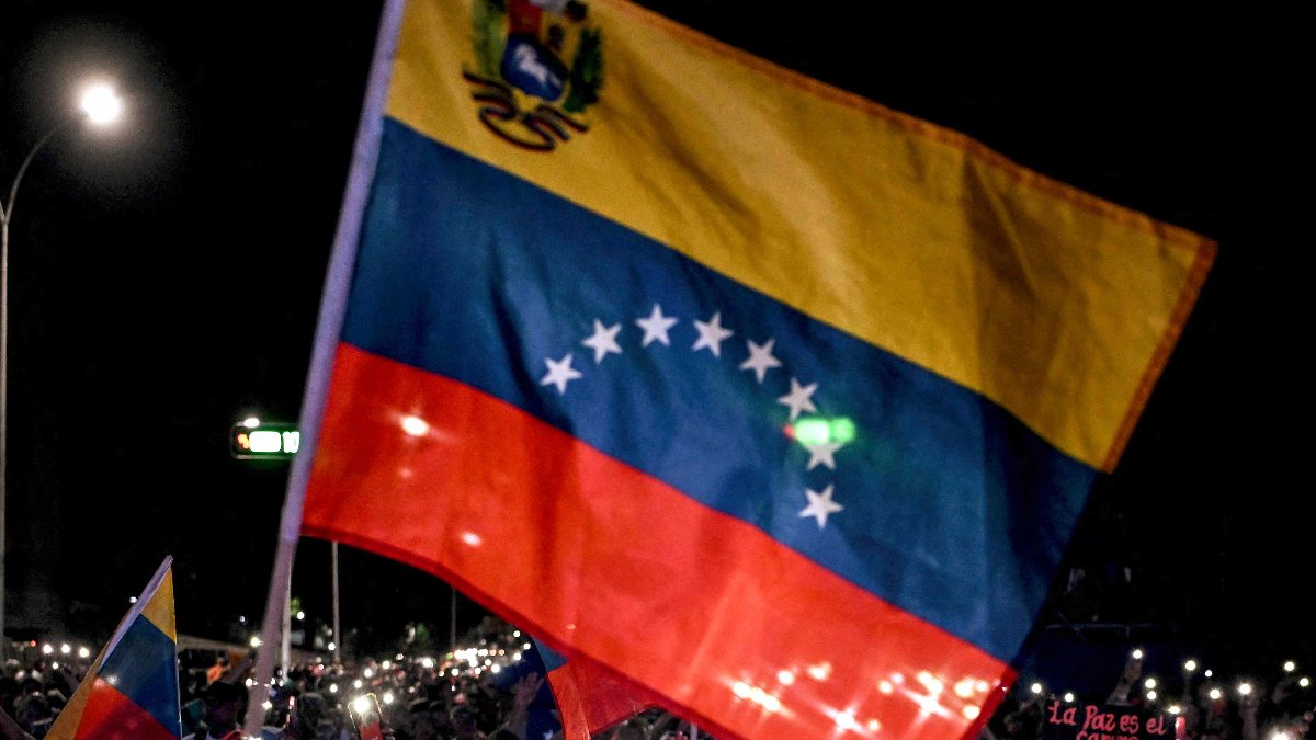 Bandeira da Venezuela (foto: Juan BARRETO / AFP)