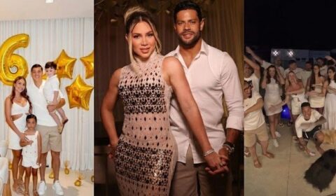 Fé, família e resenha: veja como foi o Réveillon dos jogadores do Atlético