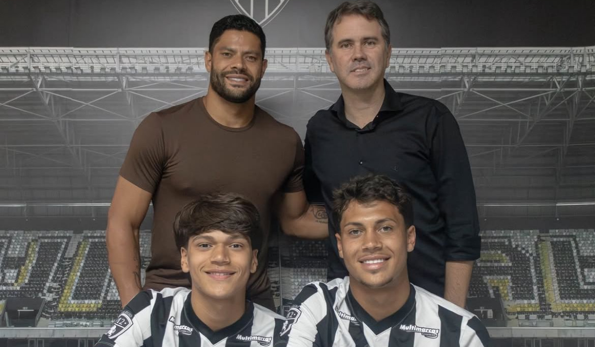 Filhos de Hulk assinaram contrato com o Atlético (foto: Reprodução)