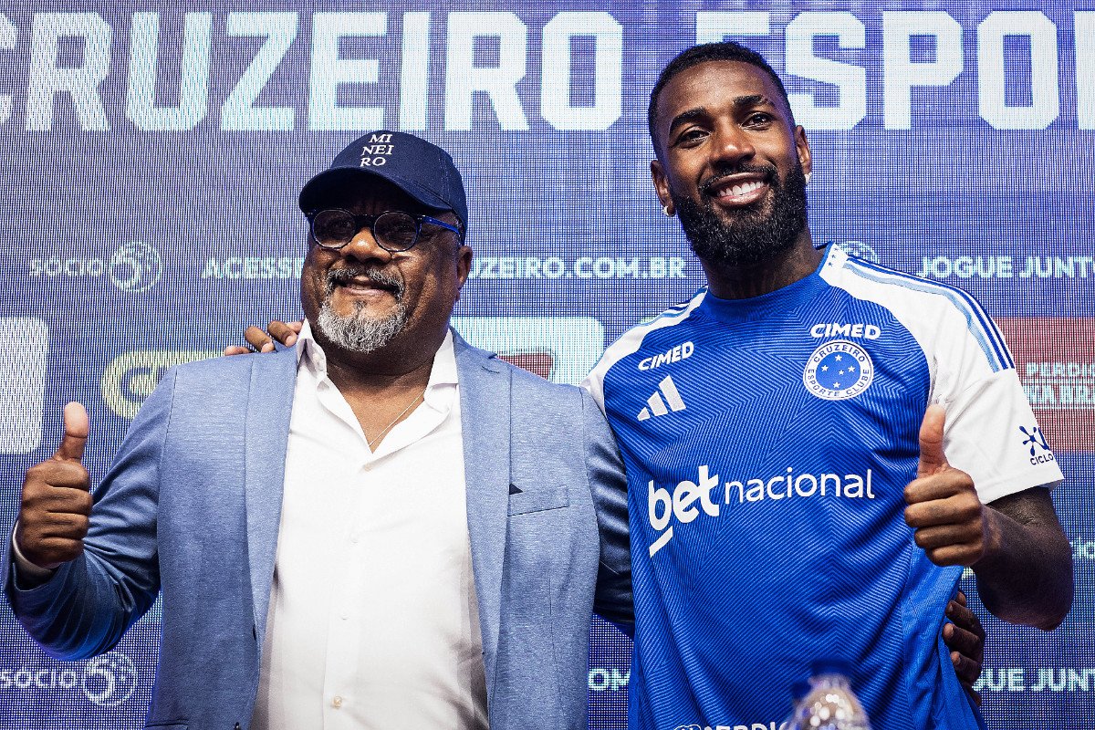 Marcão é o gestor da carreira de Gerson, do Cruzeiro (foto: Gustavo Aleixo/Cruzeiro)