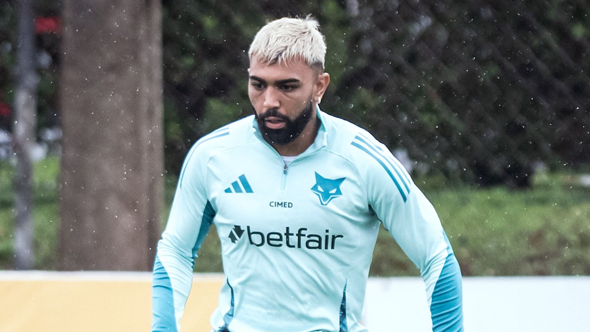 Gabigol em treino do Cruzeiro (foto: Gustavo Aleixo/Cruzeiro)