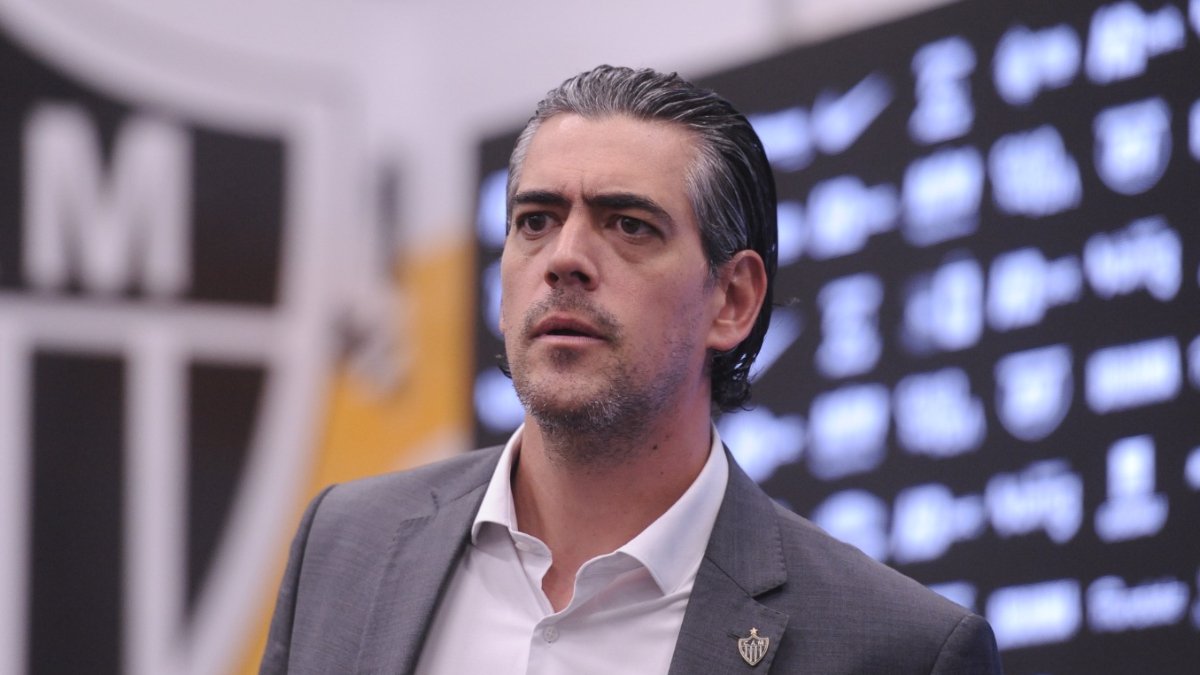 Paulo Bracks, CSO do Atlético (foto: Alexandre Guzanshe/EM/DA.Press)