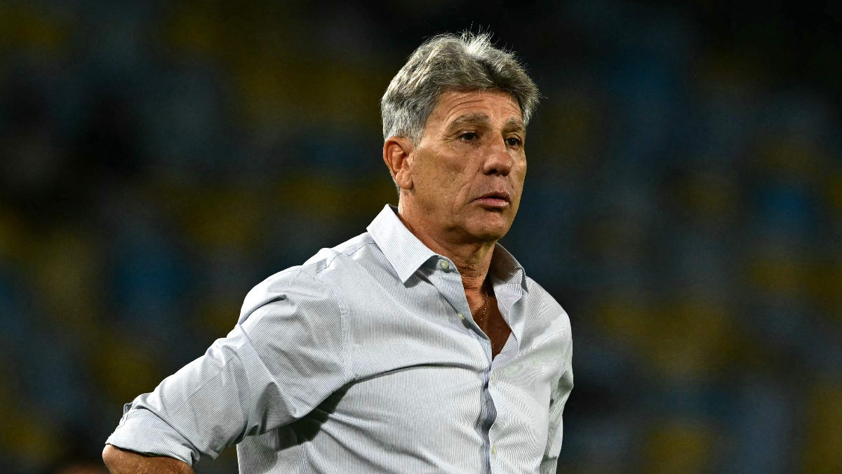 Renato Gaúcho, técnico e ex-jogador (foto: PABLO PORCIUNCULA/AFP - 23/7/2025)