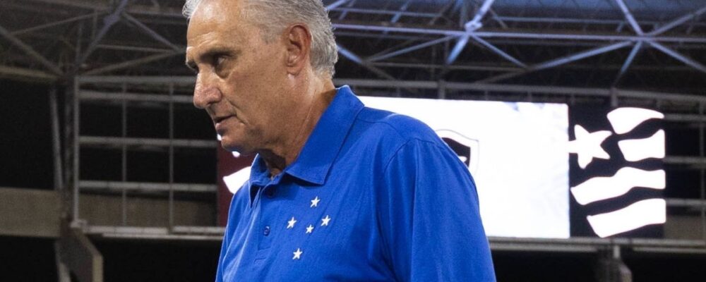 ‘Não tem outra forma’, diz Tite sobre a única maneira de recuperar o Cruzeiro