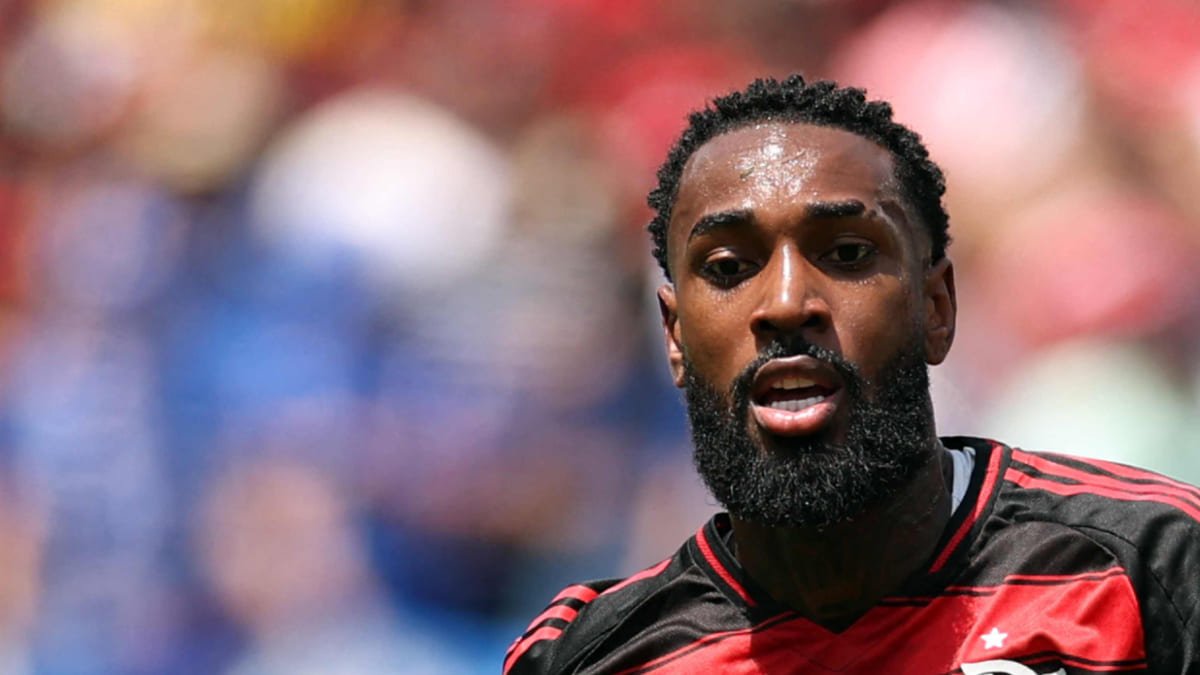 Gerson, meio-campista, é o principal alvo do Cruzeiro na janela (foto: Charly Triballeau/AFP)