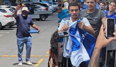 Pai de Gerson dá camisa a torcedor do Cruzeiro, e nome nas costas surpreende