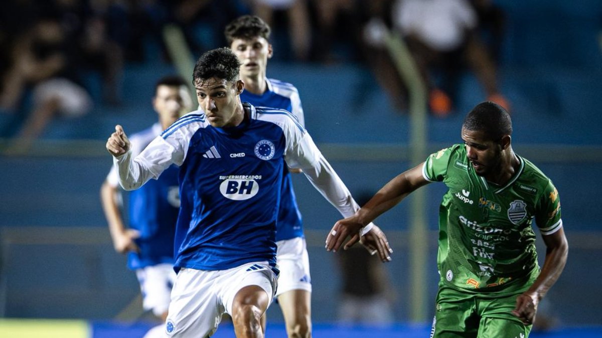 Jogadores do Cruzeiro na Copinha (foto: Divulgação/Igor Garcia)