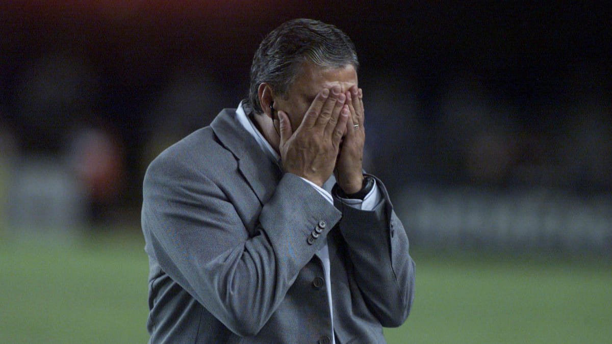 Tite treinou o Atlético entre abril e agosto de 2005 (foto: Jorge Gontijo/Estado de Minas)