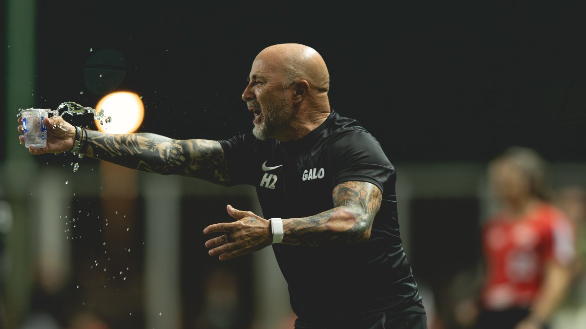 Jorge Sampaoli, técnico do Atlético (foto: Pedro Souza/Atlético - 21/1/2026)