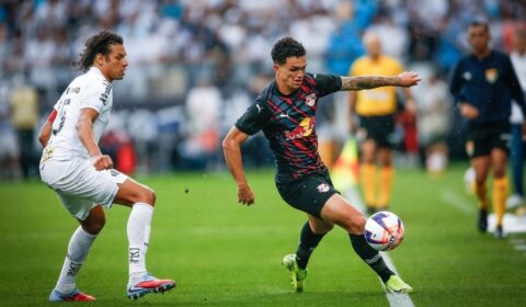 Santos empata com Bragantino em Itaquera e completa 4º jogo sem vencer