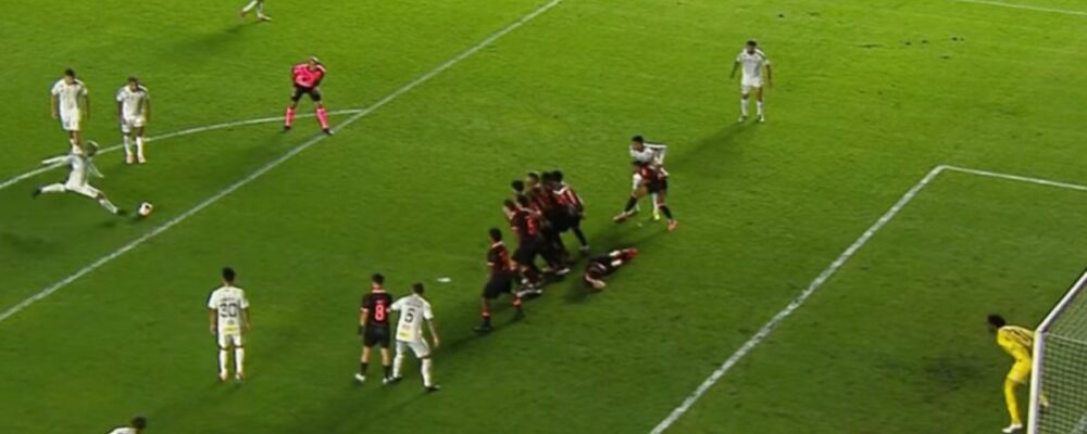 Santos x Corinthians: Gabigol marca de falta em ‘reencontro’ com Hugo Souza