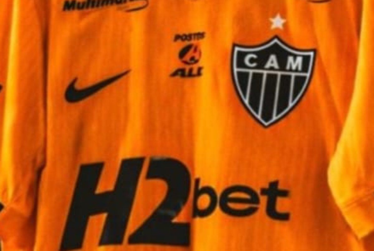 Parte da suposta nova terceira camisa do Atlético (foto: Reprodução/Redes sociais)