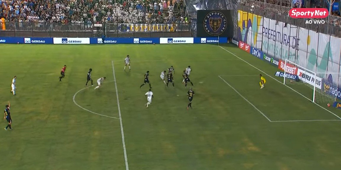 North e Atlético (foto: Reprodução/YouTube)