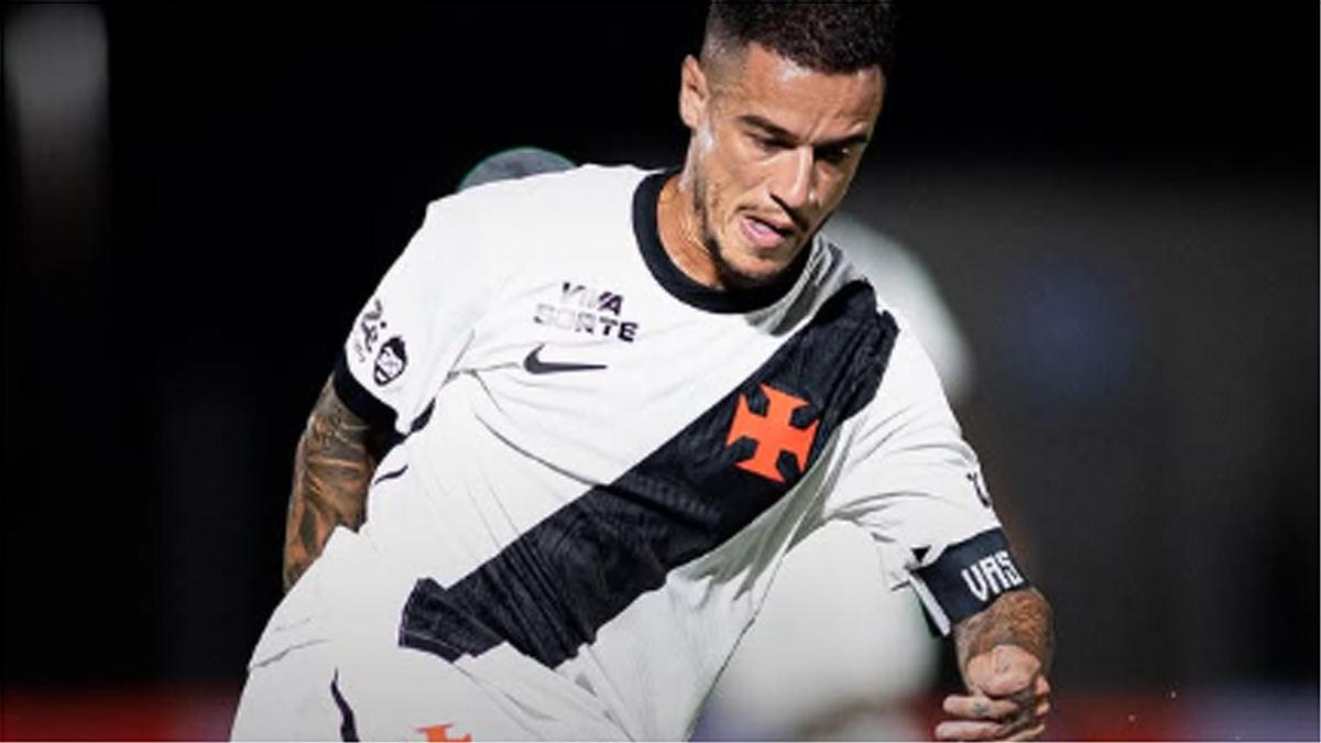 Philippe Coutinho marcou o gol do Vasco contra o Mirassol (foto: Divulgação/Vasco)