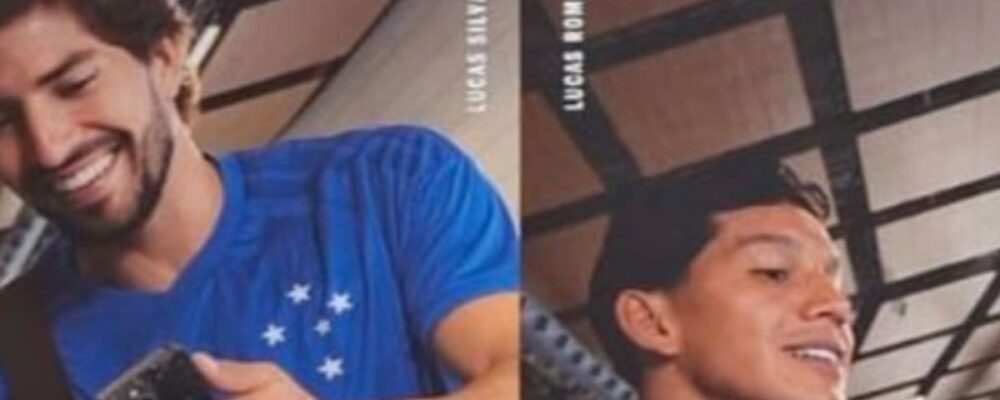 Vaza imagem nítida da camisa do Cruzeiro em jogadores; veja detalhes