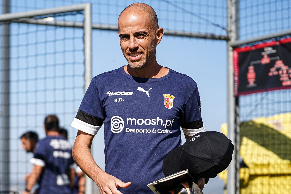 Rui Duarte, novo técnico do Athletic - (foto: Divulgação/Braga)