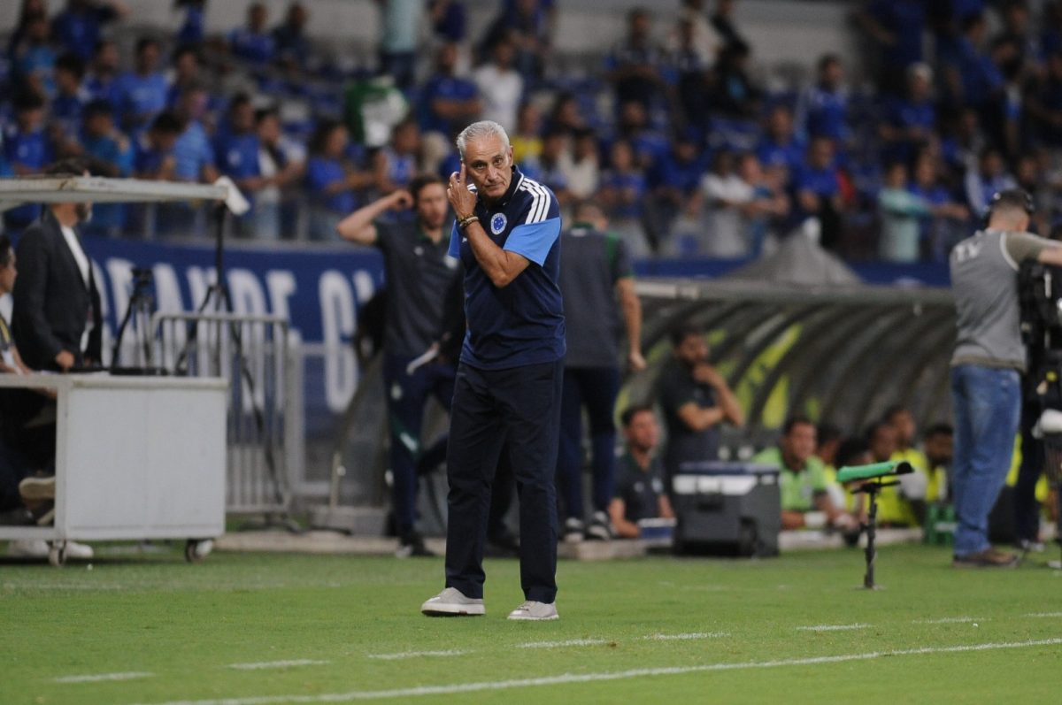 Com Tite, Cruzeiro oscila no Campeonato Mineiro e é o lanterna do Brasileirão - (foto: Alexandre Guzanshe/EM D.A Press)