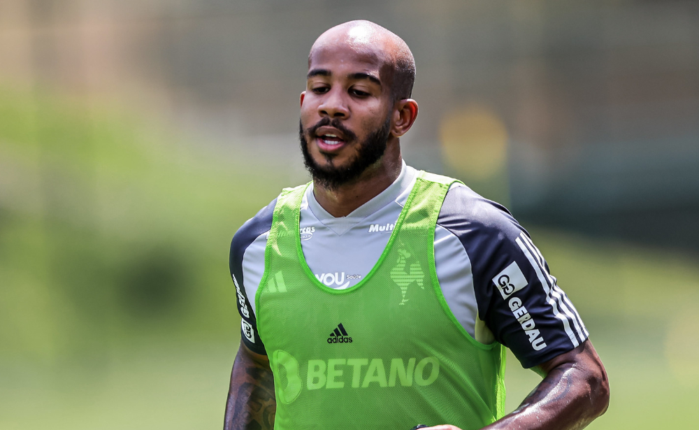 Patrick, meio-campista do Atlético - (foto: Pedro Souza/Atlético)