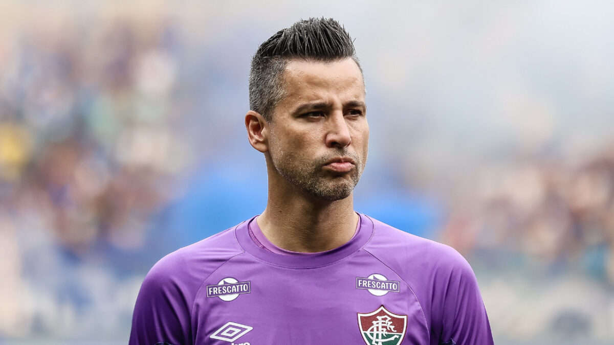 Fábio, jogador do Fluminense - (foto: Lucas Merçon/Fluminense)