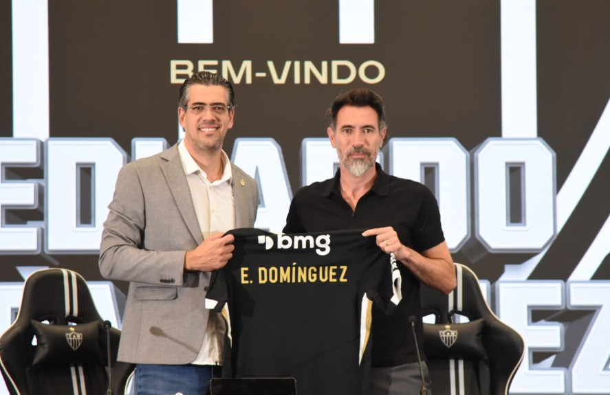 Paulo Bracks e Eduardo Domínguez (foto: Gladyston Rodrigues/EM/D.A Press)