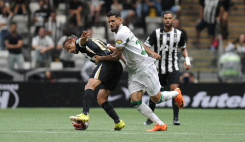 América marca no fim e arranca empate com Atlético na semifinal do Mineiro