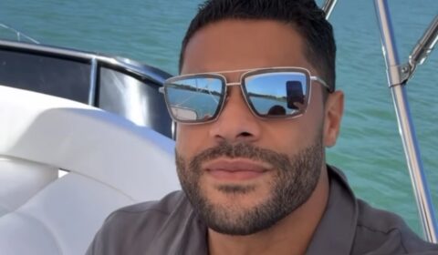Após hat-trick, Hulk curte folga ‘paradisíaca’ e exibe item do Atlético em lancha