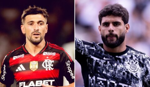 As escalações de Flamengo e Corinthians para a Supercopa do Brasil