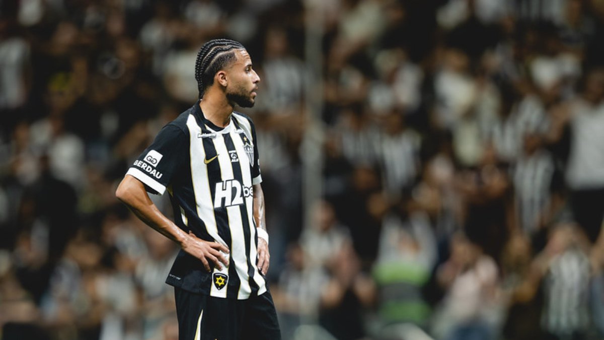 Alexsander, volante do Atlético (foto: Pedro Souza / Atlético)