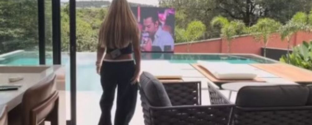 Atlético: ex de Hulk, Iran Ângelo mostra mansão onde ficará em BH