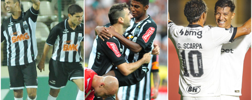 Atlético faz sete gols em um jogo pela sexta vez no século