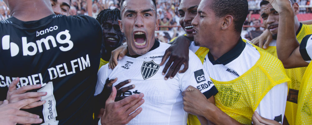 Atlético reforça poder de reação, vira sobre Pouso Alegre e arranca no Mineiro