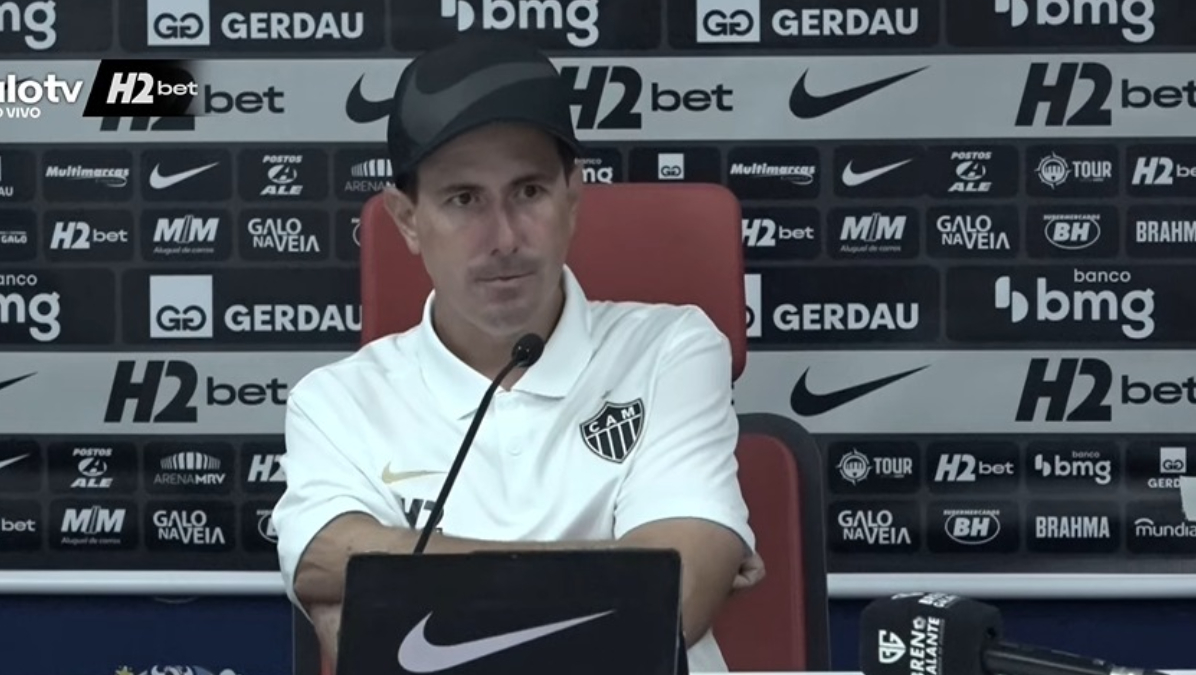 Diogo Alves, auxiliar do Atlético (foto: Reprodução)